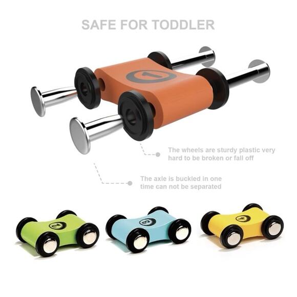 TOP BRIGHT Car Ramp Toy for 2-3 Year Old Boy Gifts, Toddler Race Track Toy - Picture 4 of 8